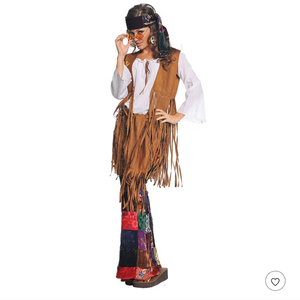 Brown Fringe Vest - Picture 5 of 14